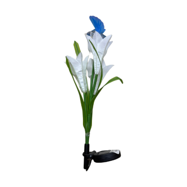 SOLARNA BAŠTENSKA LAMPA CVET 028492