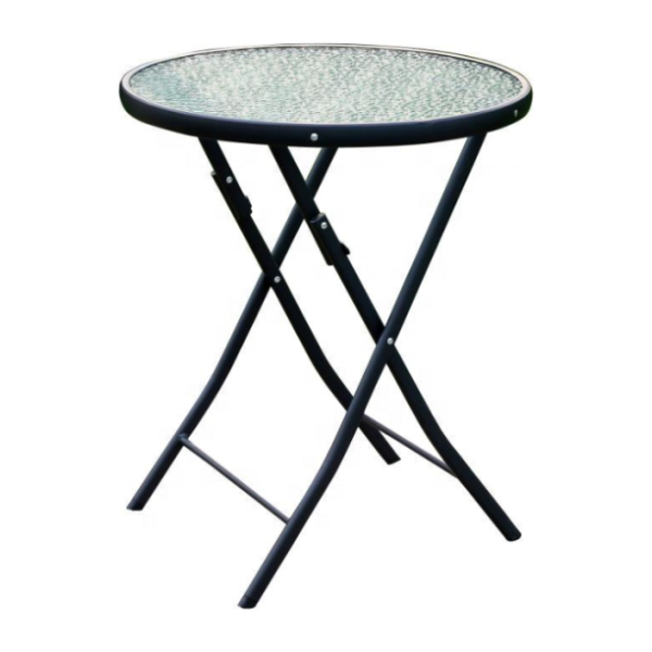 Baštenski sto rasklopivi okrugli fi 60cm