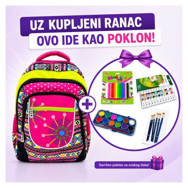 Dečiji ranac Školski Color