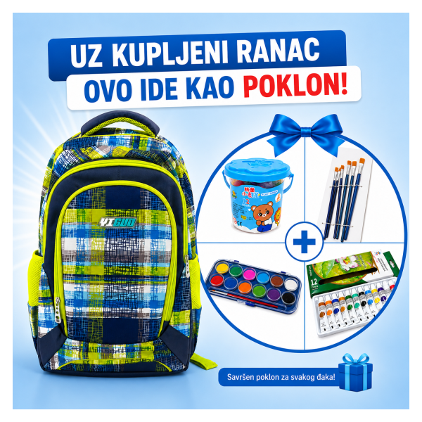 Dečiji ranac Školski Color