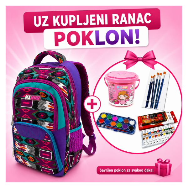 Dečiji ranac Školski Color