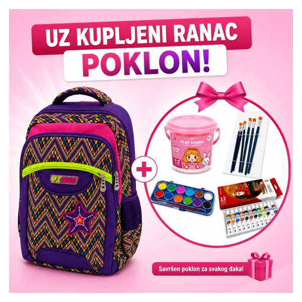 Dečiji ranac Školski Color