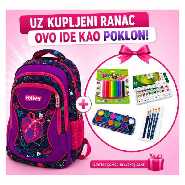Dečiji ranac Školski Color