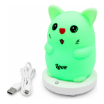 LED noćna lampa Mačka