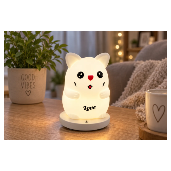 LED noćna lampa Mačka