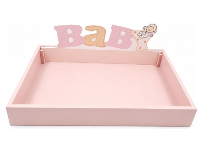 Poslužavnik Baby roze