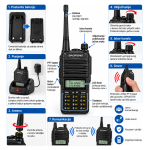 Baofeng toki-voki radio stanica BF-UV9R Plus