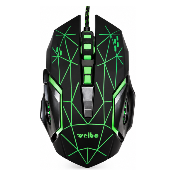Gejmerski miš Weibo S200 RGB 3200 DPI