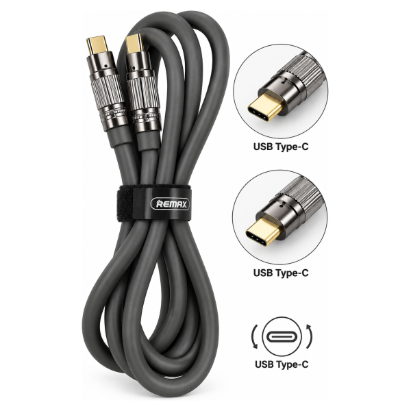 USB-C na USB-C kabl 100W RC-C055